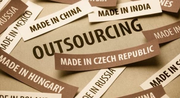 Outsourcing costs by regions